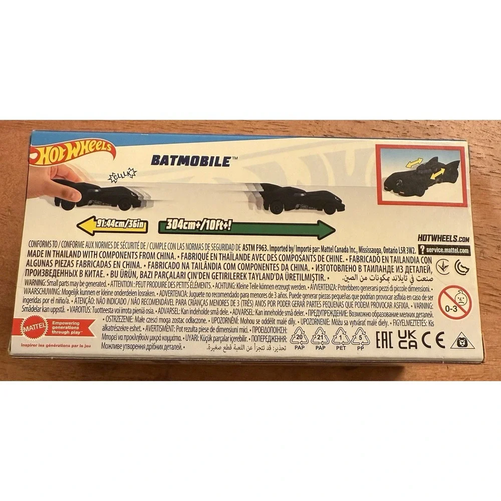 NEW‎ 2024 HOT WHEELS Pull-back Speeders Batmobile